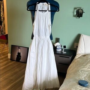 Michael Kors White Backless Dress